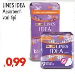 Despar Assorbenti Lines Idea offerta
