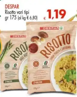 Despar Despar risotto funghi porcini e zafferano offerta