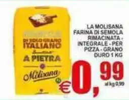 Pewex Farina di semola rimacinata integrale per pizza - grano duro offerta