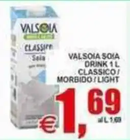 Pewex Valsòia soia drink classico offerta