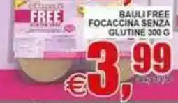Pewex Bauli Free Focaccina senza glutine offerta