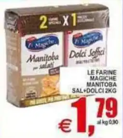 Pewex Le farine magiche Manitoba Dolci Soffici offerta