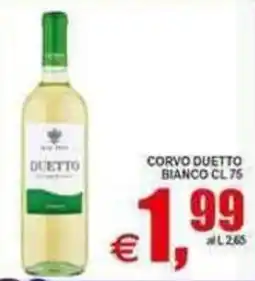 Pewex Corvo Duetto Bianco offerta