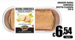 Sacoph Buona domenica ricetta classica Amadori offerta