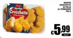 Sacoph Martini Crocchette di Pollo al Formaggio offerta