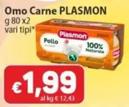 Sidis Omo Carne PLASMON offerta