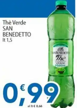 Sidis Thè Verde San Benedetto offerta