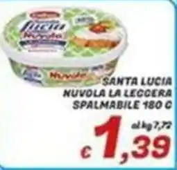Idromarket Santa Lucia Nuvola la leccera spalmabile offerta