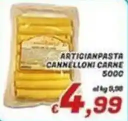 Idromarket Artisanpasta Cannelloni Carne offerta