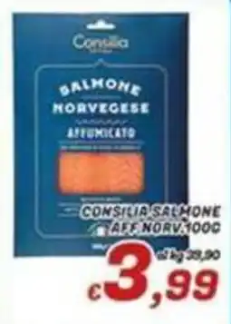 Idromarket Consilia Salmone Norvegese Affumicato offerta