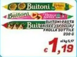 Idromarket Buitoni pasta offerta