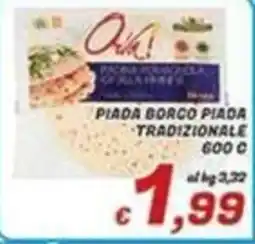 Idromarket Piada Borgo Piada Tradizionale offerta