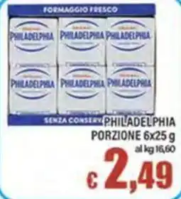 Top Supermercati Philadelphia formaggio fresco offerta