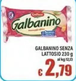 Top Supermercati Galbanino senza lattosio offerta