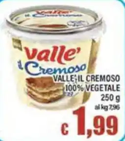Top Supermercati Valle il Cremoso offerta