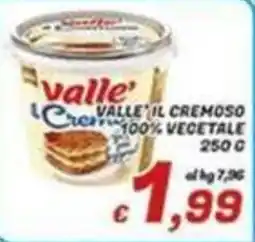 Idromarket Valle' il cremoso offerta