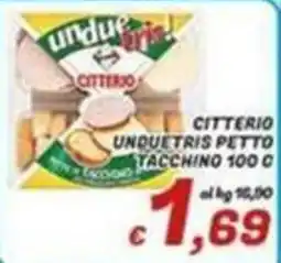 Idromarket Citterio unquetris petto tacchino offerta