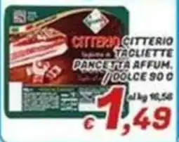 Idromarket Citterio tacchiette pancetta affum. dolce offerta