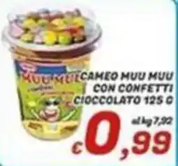 Idromarket Cameo muu muu con confetti cioccolato offerta