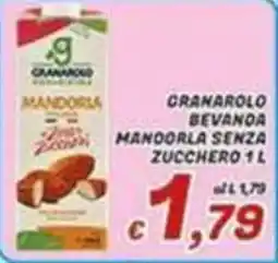 Idromarket Cranarolo bevanda mandorla senza zucchero offerta