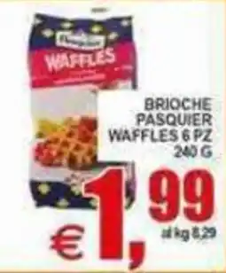 Pewex Brioche Pasquier Waffles offerta