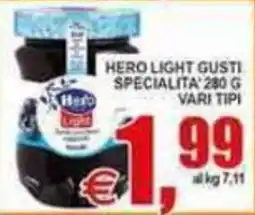 Pewex Hero Light gusti specialità offerta