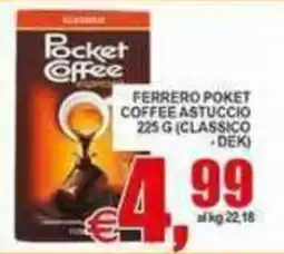 Pewex Ferrero Pocket Coffee offerta