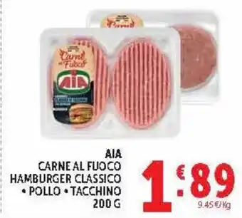 AIA Carne al Fuoco Hamburger Classico