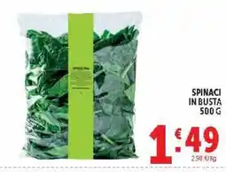 Deco Market Spinaci in busta offerta