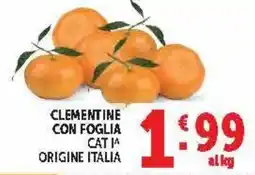 Deco Market Clementine con foglia offerta