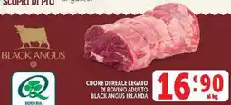 Deco Market Cuore di reale legato di bovino adulto Black Angus Irlanda offerta
