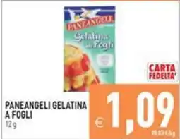 Pim Supermercati Paneangeli gelatina a fogli offerta