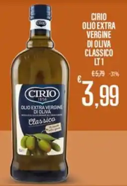 Supermercati EffePiù Olio extra vergine di oliva classico Cirio offerta
