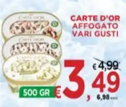 Jero Market Carte d'or affogato offerta