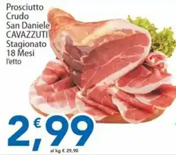 Sidis Prosciutto Crudo San Daniele CAVAZZUTI offerta