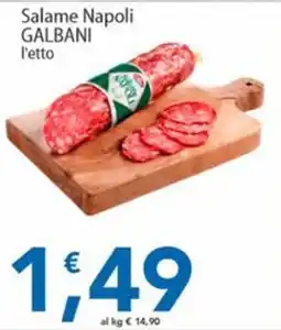 Sidis Salame Napoli Galbani offerta