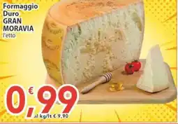 Sidis Formaggio Duro Gran Moravia offerta