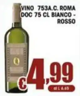 Sacoph Vino 753a.c. roma offerta