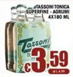 Sacoph Tassoni tonica superfine - agrumi offerta