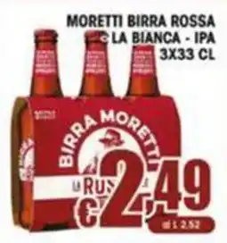 Sacoph Birra Moretti offerta