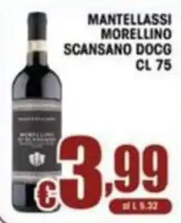 Sacoph Mantellassi Morellino di Scansano DOCG offerta