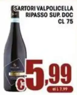 Sacoph Sartori Valpolicella Ripasso Sup. Doc offerta