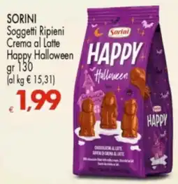 Despar Sorini Soggetti Ripieni Crema al Latte Happy Halloween offerta