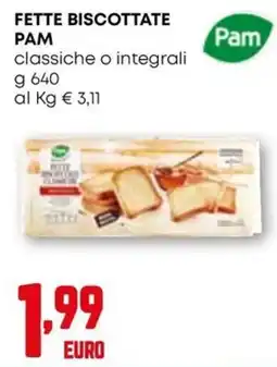 Kanguro Fette biscottate Pam offerta