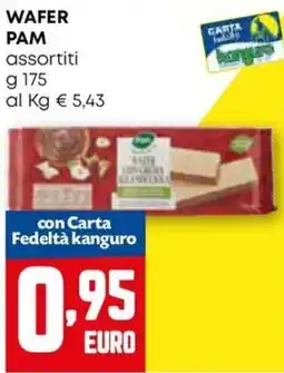 Kanguro Wafer Pam offerta