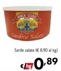 Eurospesa Sarde salate Marca Scudo offerta
