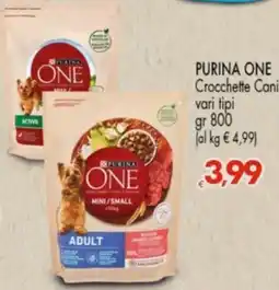 Despar Purina One Crocchette Cani offerta