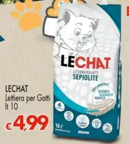 Despar Lettiera per Gatti Lechat offerta