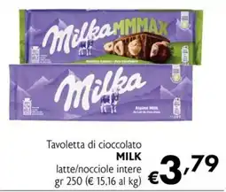 Eurospesa Milka Tavoletta di cioccolato offerta