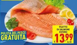Iper Triscount Filetto di salmone estero offerta